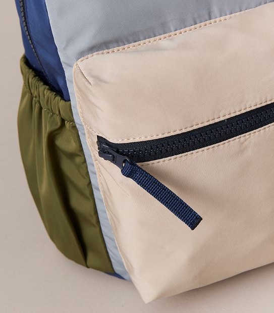 Kids Colour Block Backpack