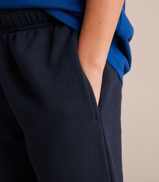 Double Knee School Fleece Trackpants