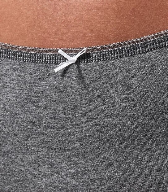 5 Pack Cotton/Elastane High Cut Briefs