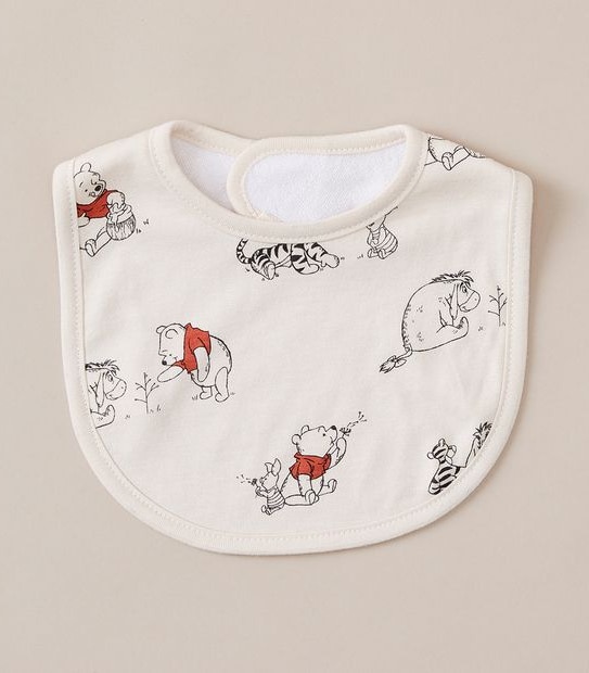 Disney Winnie The Pooh Bamboo 2 Pack Bibs