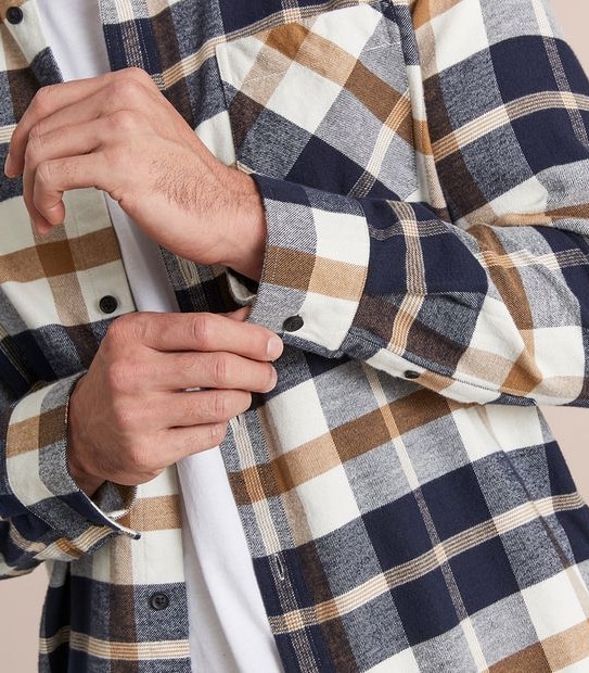 Long Sleeve Flannelette Shirt