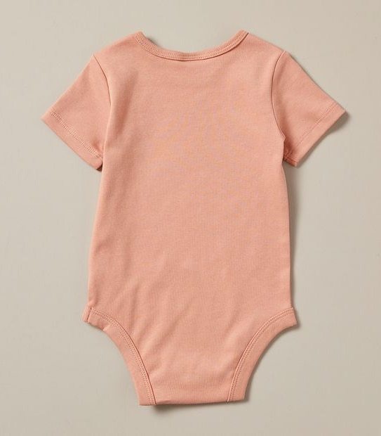 5 Pack Baby Organic Cotton Bodysuits