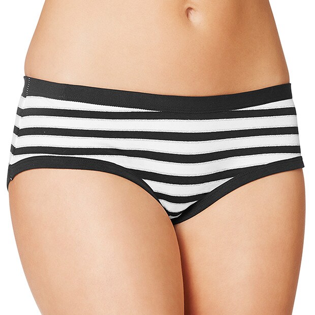 Boyleg Briefs - Black Stripe