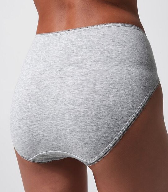 5 Pack Cotton/Elastane High Cut Briefs