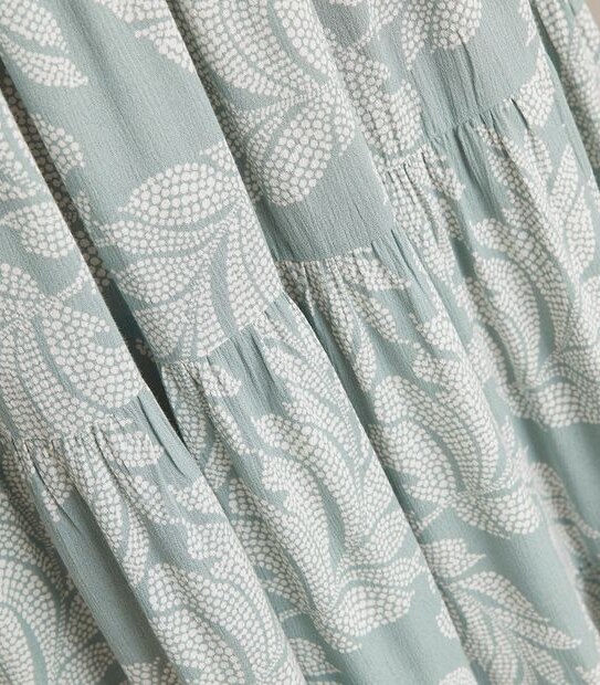 Resort Tiered Maxi Skirt