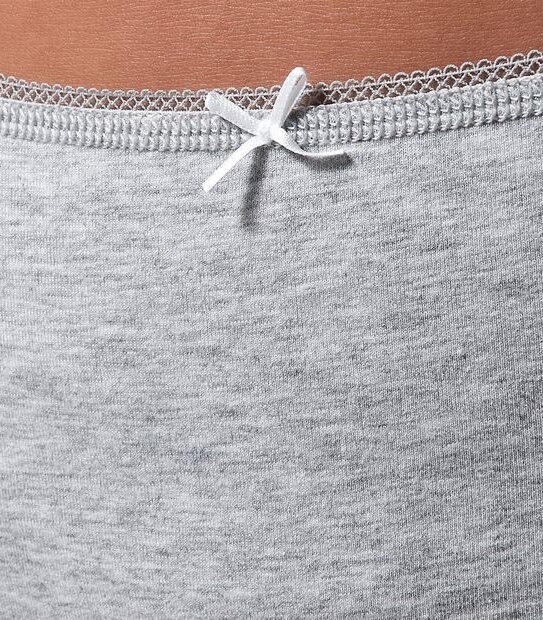 5 Pack Cotton/Elastane High Cut Briefs