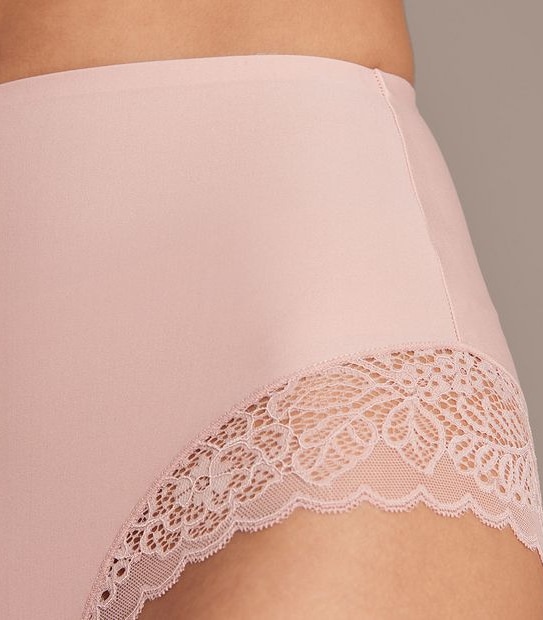 Bella Bonded Micro and Lace Full Briefs: Style: LFB99002