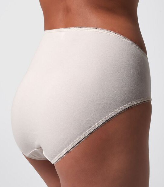 5 Pack Cotton/Elastane High Cut Briefs