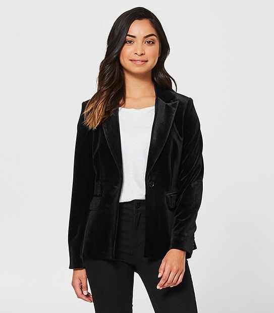 Dannii Minogue Petites Velour Blazer