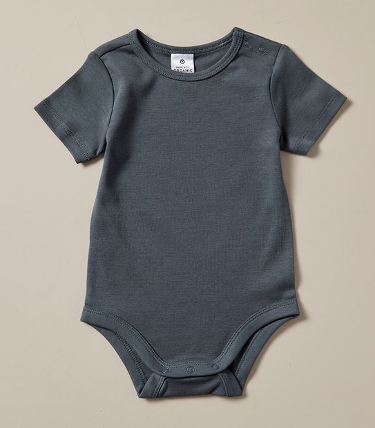 5 Pack Baby Organic Cotton Bodysuits