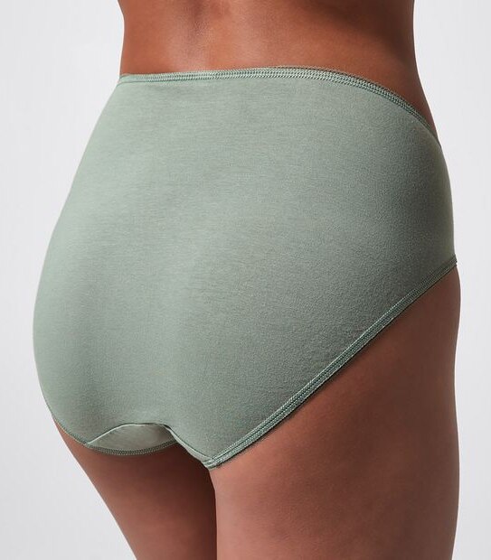 5 Pack Cotton/Elastane High Cut Briefs