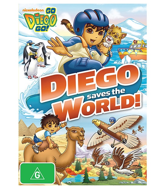 Go Diego Go: Diego Saves The World - DVD