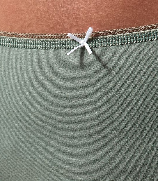 5 Pack Cotton/Elastane High Cut Briefs