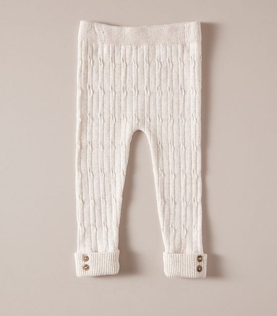 Baby Cable Knit Leggings