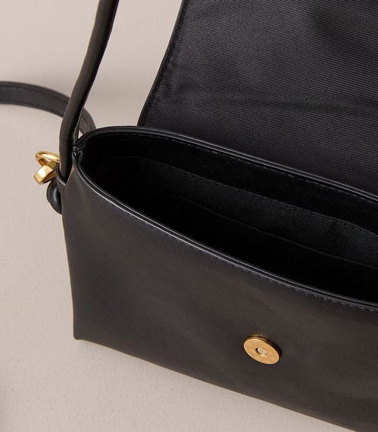 Clasp Detail Crossbody Bag