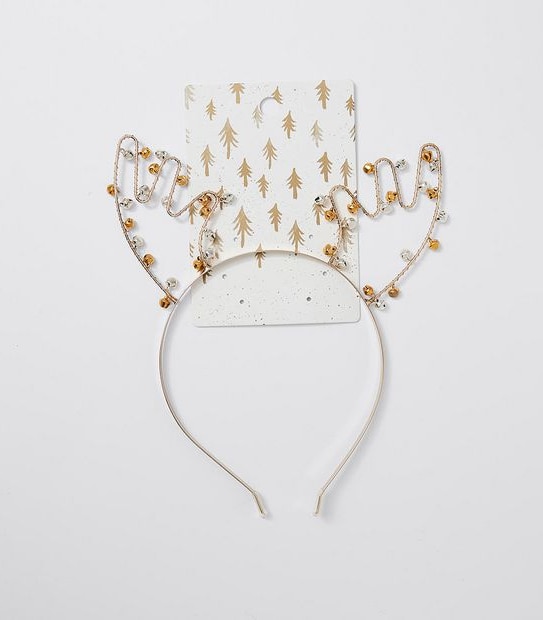 Jingle Bell Headband - Silver 