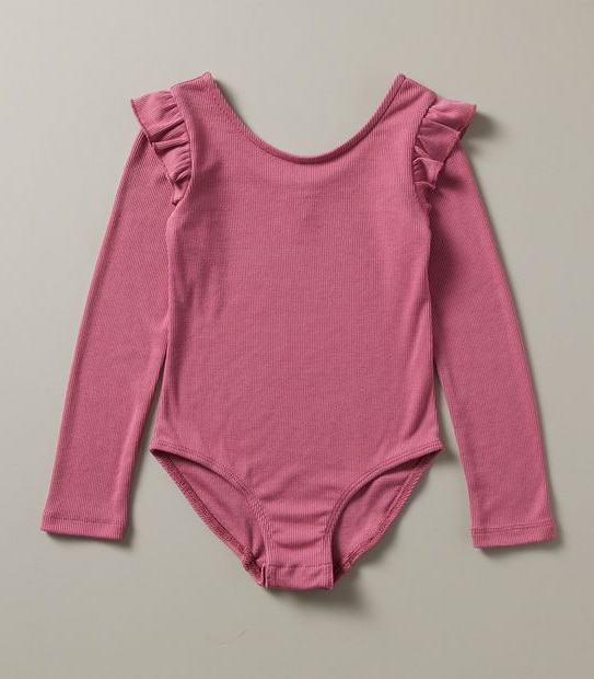 Frill Rib Bodysuit