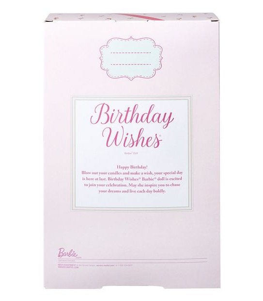 Barbie Birthday Wishes Doll 2018