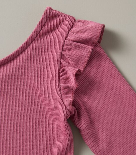 Frill Rib Bodysuit