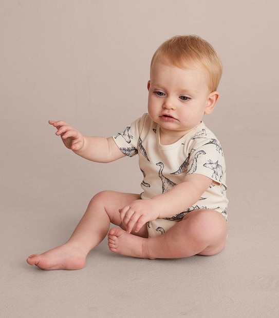 5 Pack Baby Organic Cotton Bodysuits
