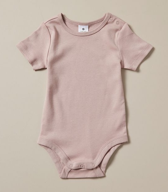 5 Pack Baby Organic Cotton Bodysuits