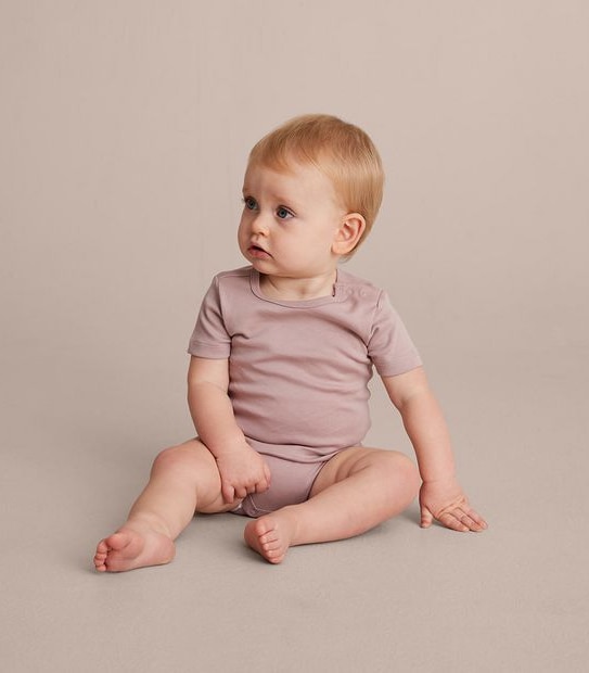5 Pack Baby Organic Cotton Bodysuits