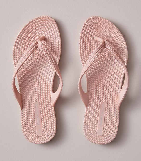 Womens Taya Recycled Textured Thongs