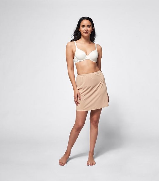 Micro Mini Half Slip - Latte Brown