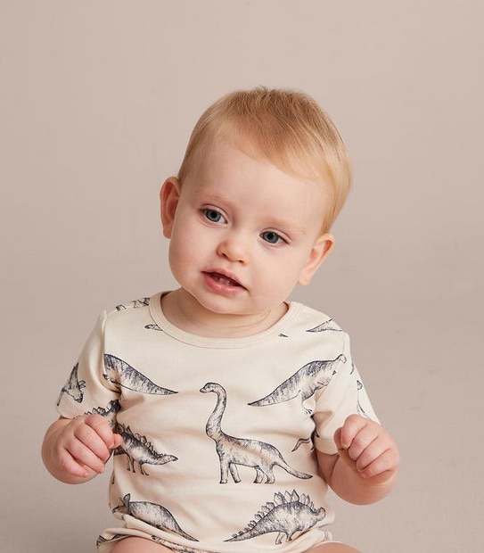 5 Pack Baby Organic Cotton Bodysuits