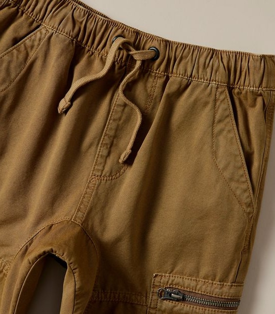 Cuffed Cargo Pants