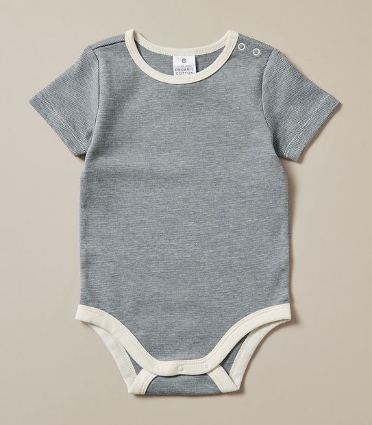5 Pack Baby Organic Cotton Bodysuits