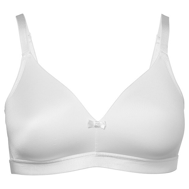Everyday Stretch Cup Wirefree Bra - White, Style:IC1207GW Everyday Stretch Cup Wirefree Bra - White, Style:IC1207GW