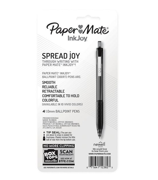 Paper Mate InkJoy 300RT Retractable 4 Pack Ballpoint Pen