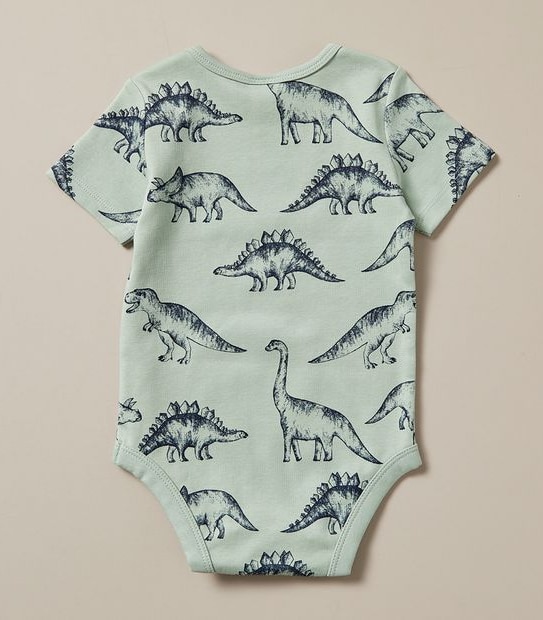 5 Pack Baby Organic Cotton Bodysuits
