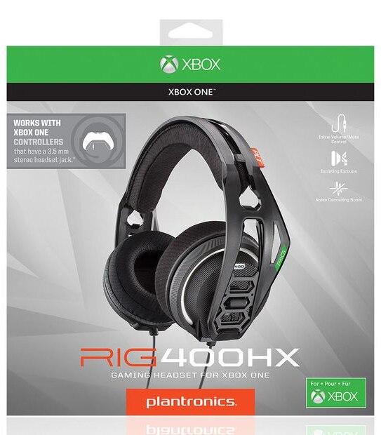 Plantronics&reg; RIG 400HX Stereo Gaming Headset - Xbox One