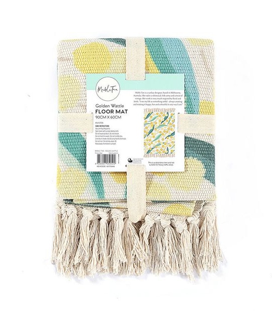 Mable Tan Floor Mat