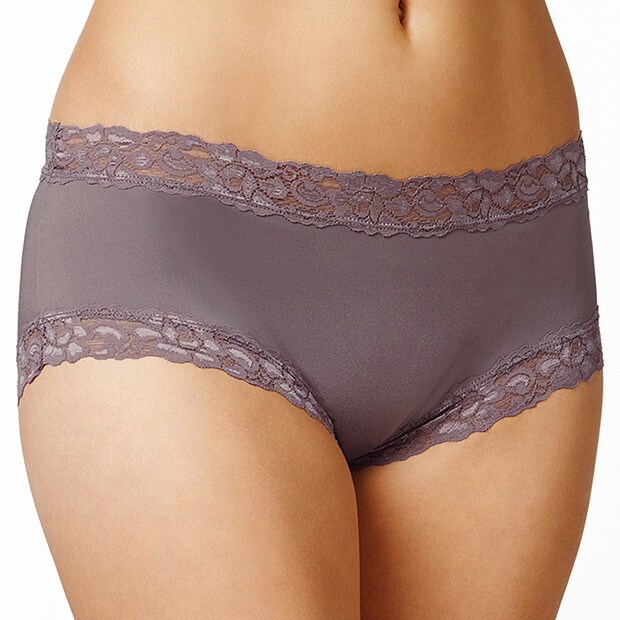 Microfibre Boyleg Brief - Cocoa Microfibre Boyleg Brief - Cocoa