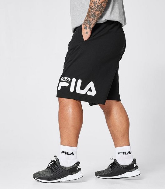 Fila Plus Owen Shorts - Black