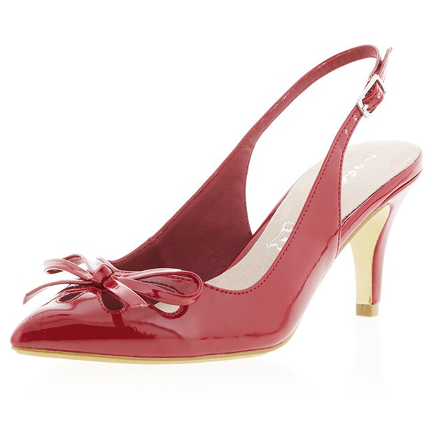 Marion Sling Back Heels Red Target Australia