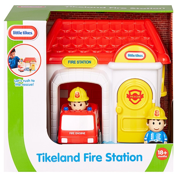 little tikes inflatable fire station playhouse