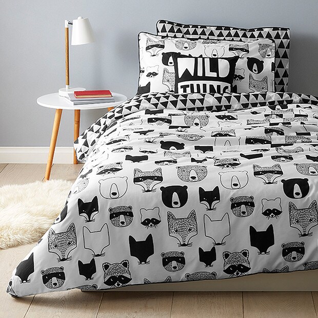 Fox & Friends Quilt Cover Set Target Australia