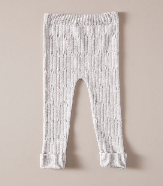 Baby Cable Knit Leggings