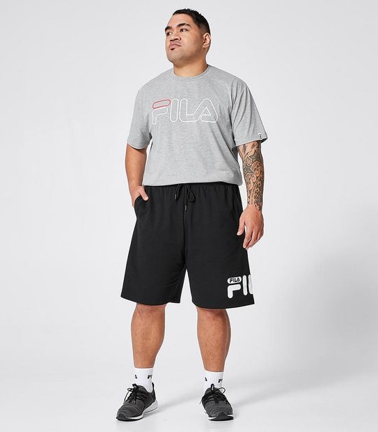 Fila Plus Owen Shorts - Black