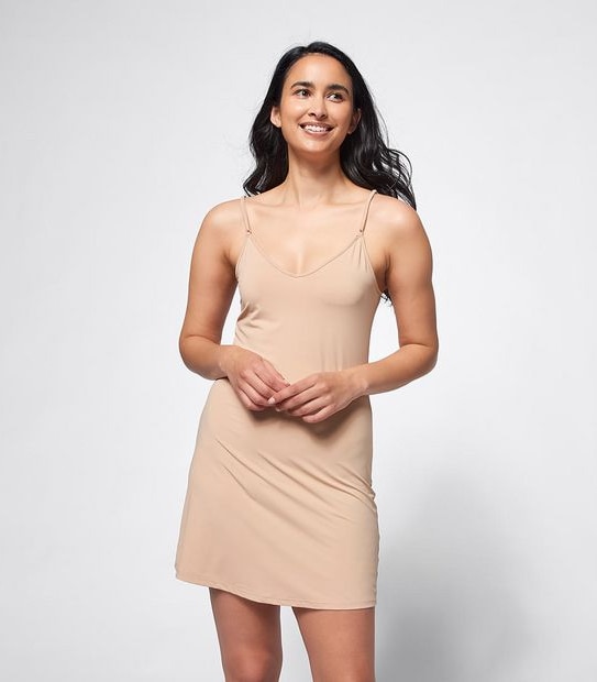 Micro Reversible Full Slip - Latte Brown