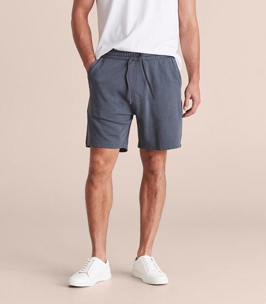 Acid Wash Fleece Shorts