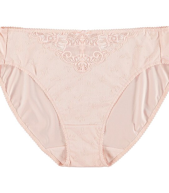 Jacquard High Cut Briefs - Dusty Pink