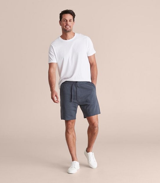 Acid Wash Fleece Shorts