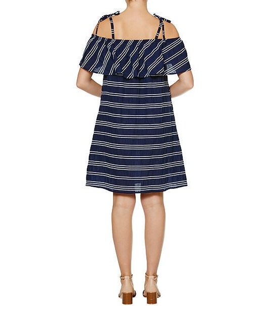 Off The Shoulder Frill Dress