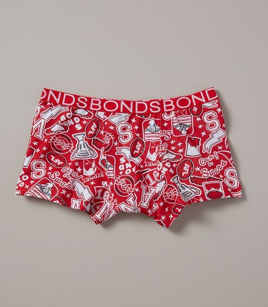 3 Pack Bonds Boys AFL Sydney Trunks