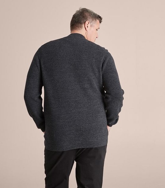 Mr Big 1/2 Zip Knit Jumper
